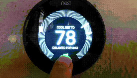 troubleshooting a next thermostat delayed message